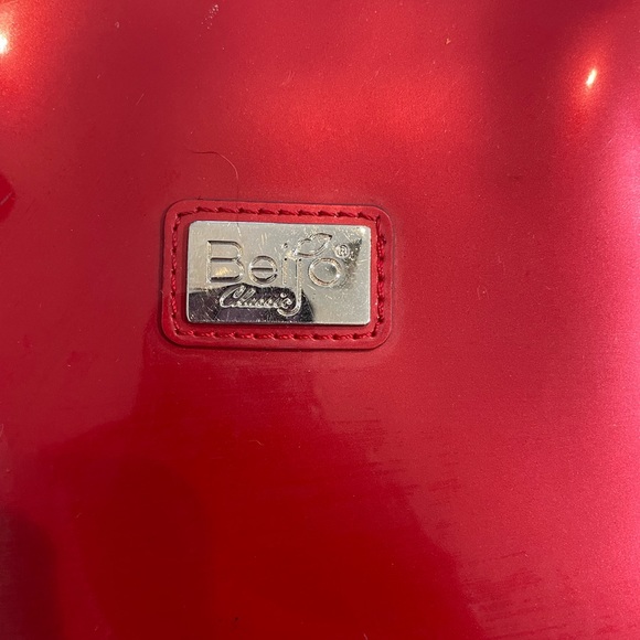 Beijo patented Red and Black leather handbag - Picture 3 of 7